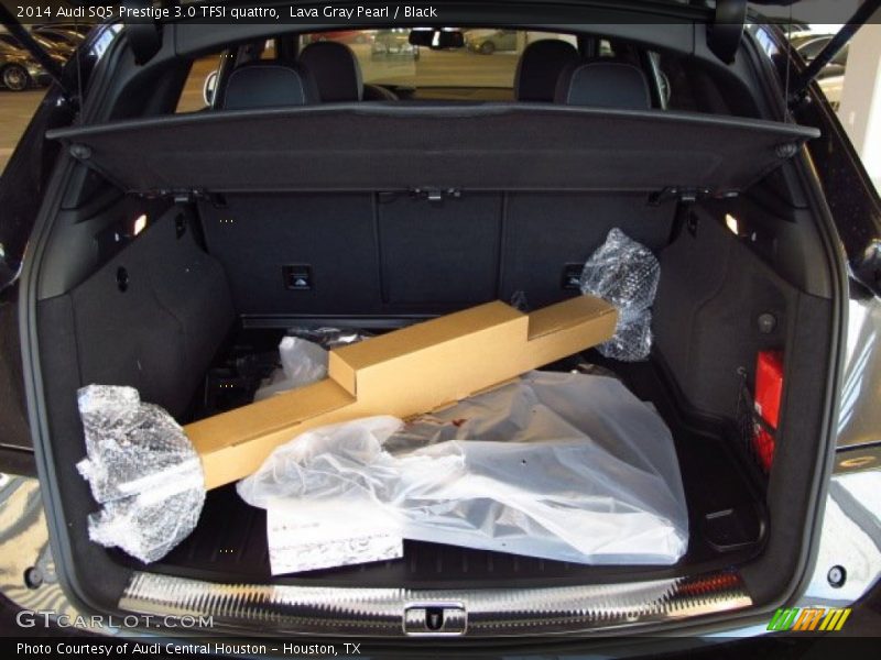 Lava Gray Pearl / Black 2014 Audi SQ5 Prestige 3.0 TFSI quattro
