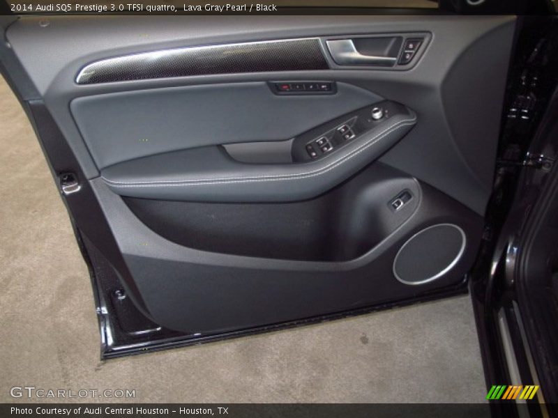 Lava Gray Pearl / Black 2014 Audi SQ5 Prestige 3.0 TFSI quattro