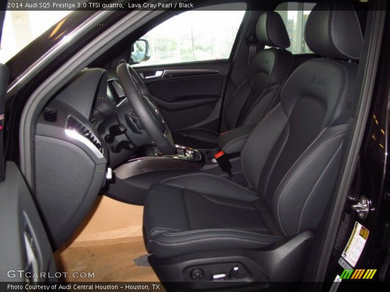 Lava Gray Pearl / Black 2014 Audi SQ5 Prestige 3.0 TFSI quattro
