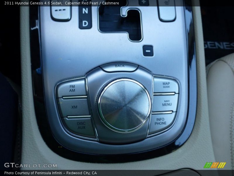 Cabernet Red Pearl / Cashmere 2011 Hyundai Genesis 4.6 Sedan