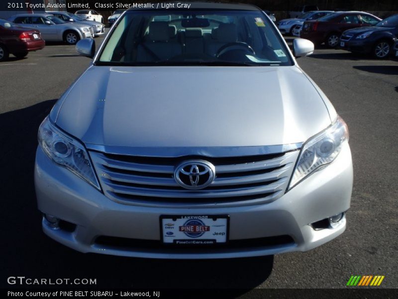 Classic Silver Metallic / Light Gray 2011 Toyota Avalon Limited