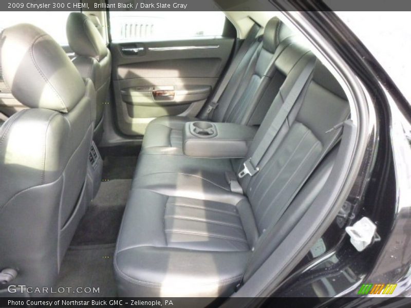 Brilliant Black / Dark Slate Gray 2009 Chrysler 300 C HEMI
