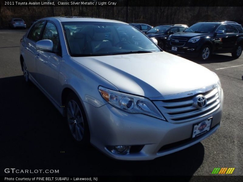 Classic Silver Metallic / Light Gray 2011 Toyota Avalon Limited