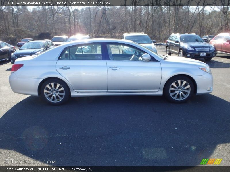 Classic Silver Metallic / Light Gray 2011 Toyota Avalon Limited