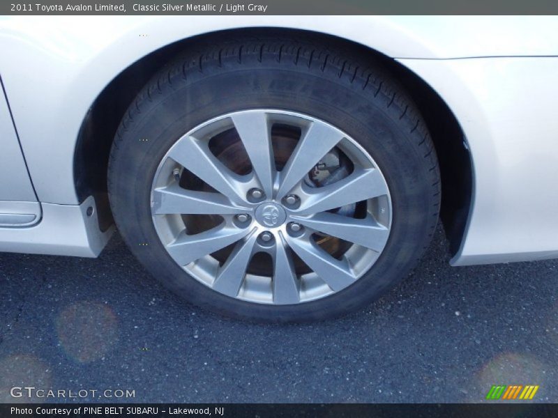 Classic Silver Metallic / Light Gray 2011 Toyota Avalon Limited