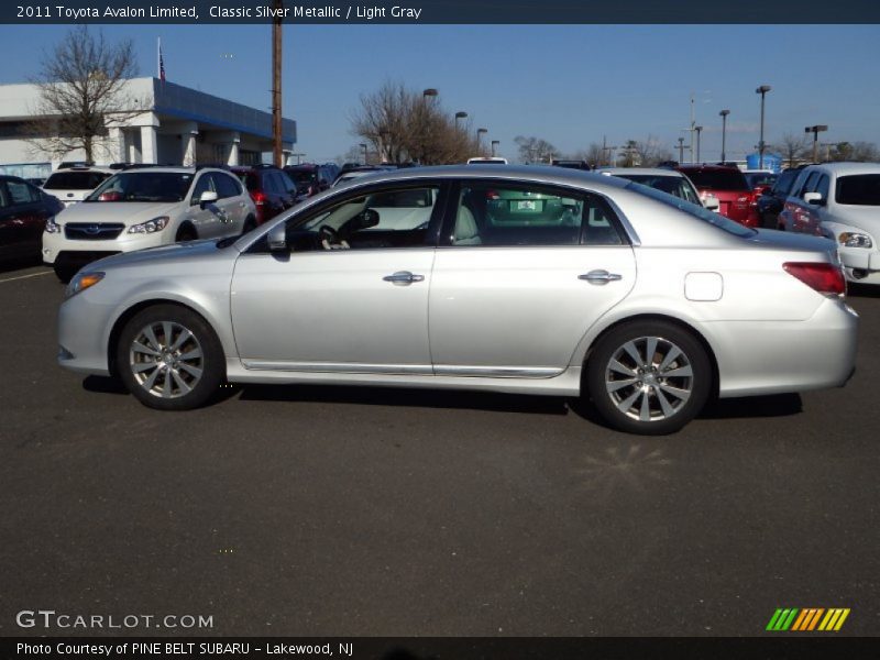 Classic Silver Metallic / Light Gray 2011 Toyota Avalon Limited