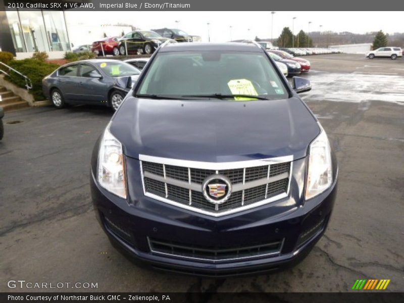 Imperial Blue / Ebony/Titanium 2010 Cadillac SRX 4 V6 AWD