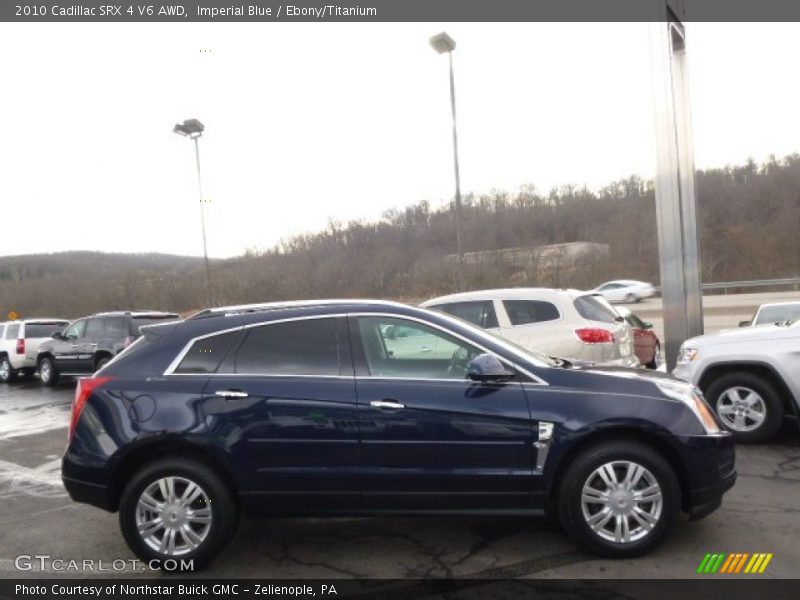 Imperial Blue / Ebony/Titanium 2010 Cadillac SRX 4 V6 AWD