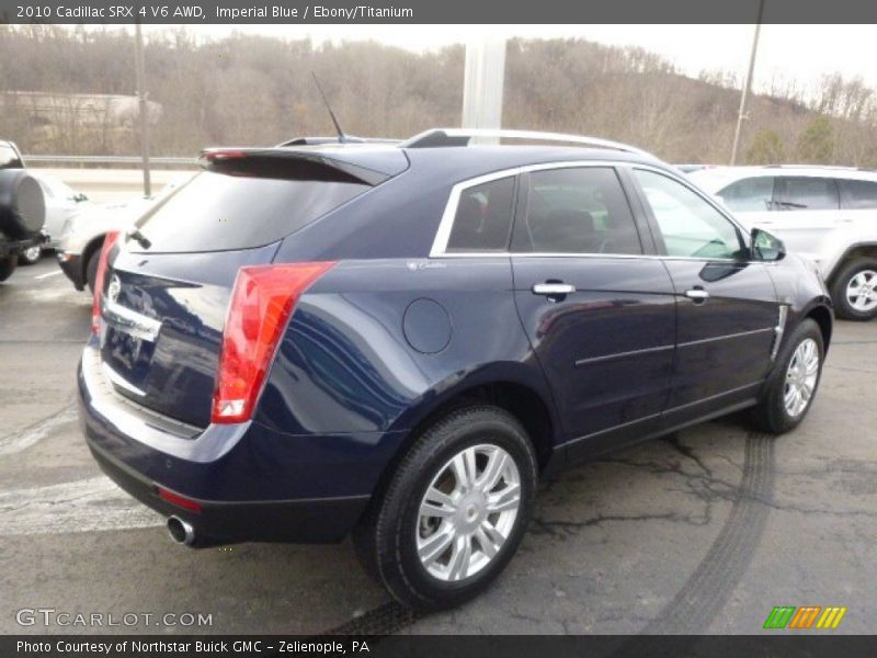 Imperial Blue / Ebony/Titanium 2010 Cadillac SRX 4 V6 AWD