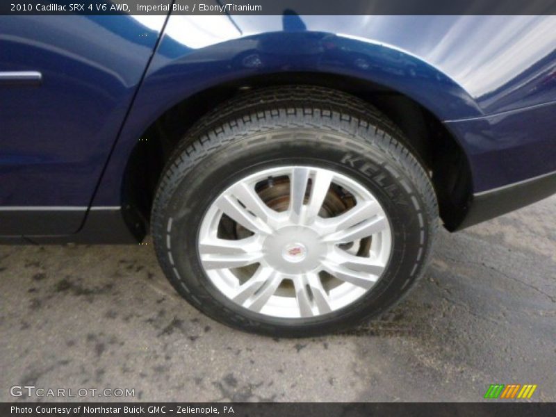 Imperial Blue / Ebony/Titanium 2010 Cadillac SRX 4 V6 AWD