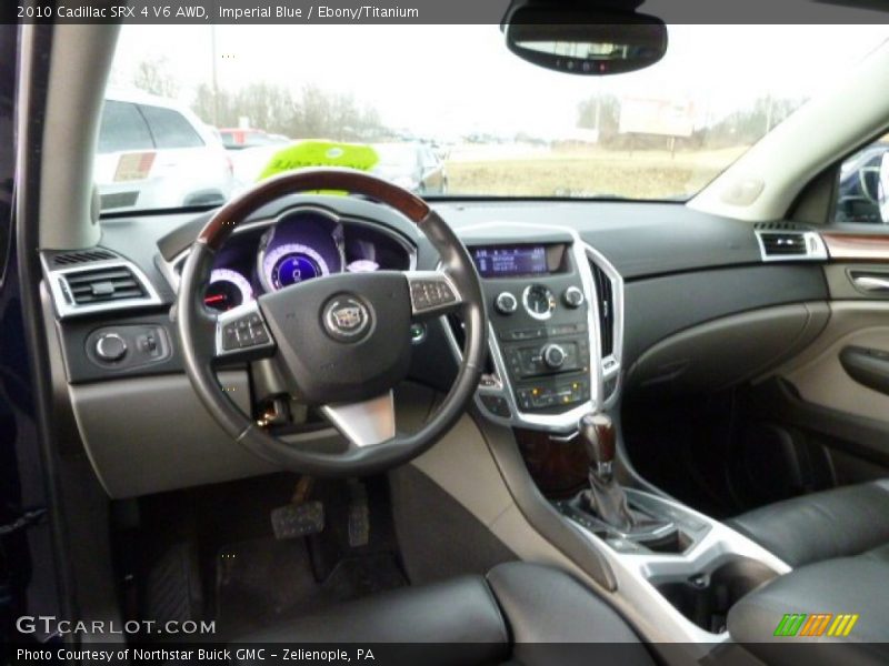 Imperial Blue / Ebony/Titanium 2010 Cadillac SRX 4 V6 AWD