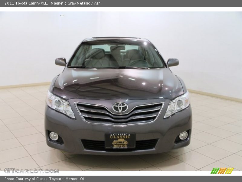 Magnetic Gray Metallic / Ash 2011 Toyota Camry XLE