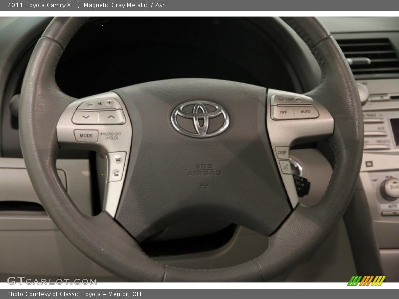 Magnetic Gray Metallic / Ash 2011 Toyota Camry XLE