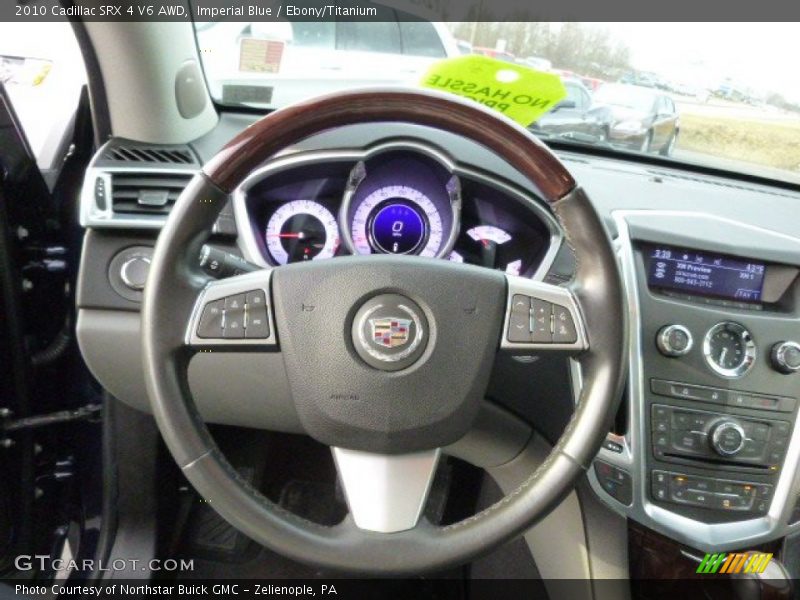 Imperial Blue / Ebony/Titanium 2010 Cadillac SRX 4 V6 AWD