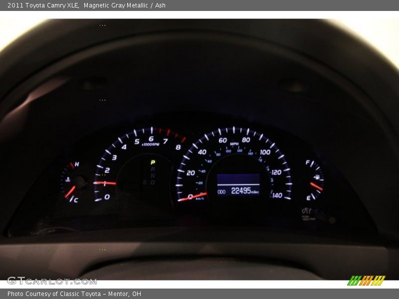 Magnetic Gray Metallic / Ash 2011 Toyota Camry XLE