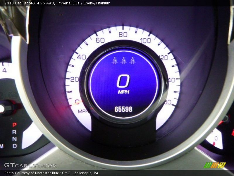 Imperial Blue / Ebony/Titanium 2010 Cadillac SRX 4 V6 AWD