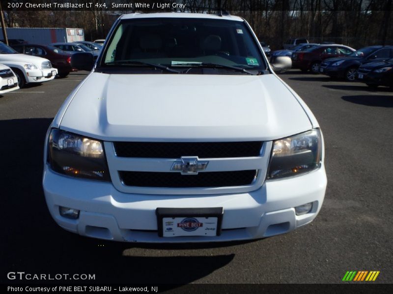 Summit White / Light Gray 2007 Chevrolet TrailBlazer LT 4x4