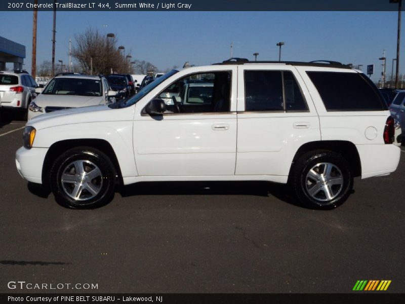 Summit White / Light Gray 2007 Chevrolet TrailBlazer LT 4x4