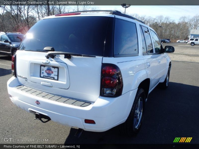 Summit White / Light Gray 2007 Chevrolet TrailBlazer LT 4x4
