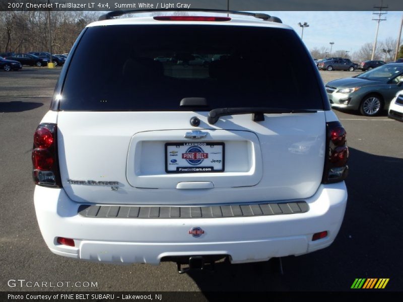 Summit White / Light Gray 2007 Chevrolet TrailBlazer LT 4x4