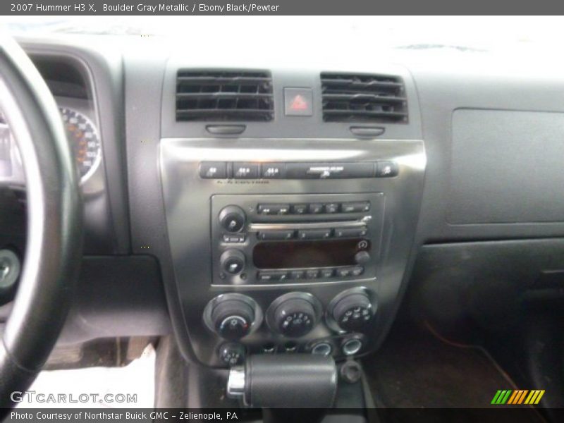 Boulder Gray Metallic / Ebony Black/Pewter 2007 Hummer H3 X