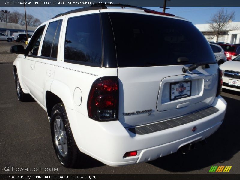Summit White / Light Gray 2007 Chevrolet TrailBlazer LT 4x4