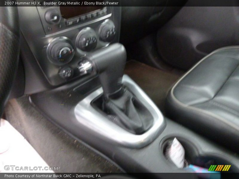 Boulder Gray Metallic / Ebony Black/Pewter 2007 Hummer H3 X