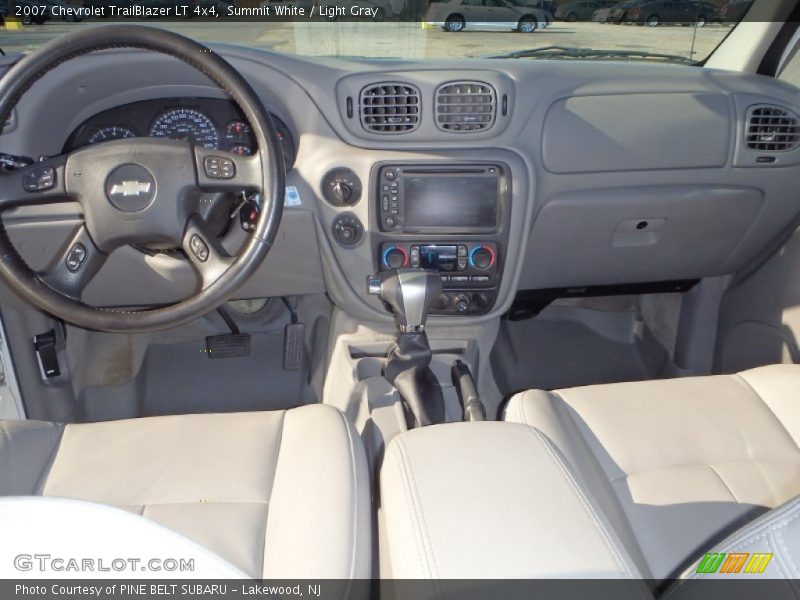 Summit White / Light Gray 2007 Chevrolet TrailBlazer LT 4x4