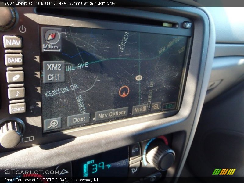 Summit White / Light Gray 2007 Chevrolet TrailBlazer LT 4x4