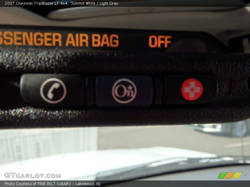 Summit White / Light Gray 2007 Chevrolet TrailBlazer LT 4x4