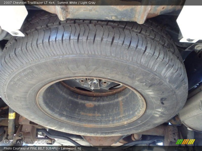 Summit White / Light Gray 2007 Chevrolet TrailBlazer LT 4x4