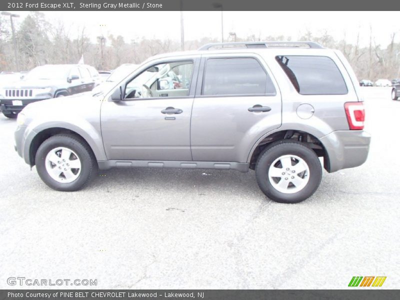 Sterling Gray Metallic / Stone 2012 Ford Escape XLT