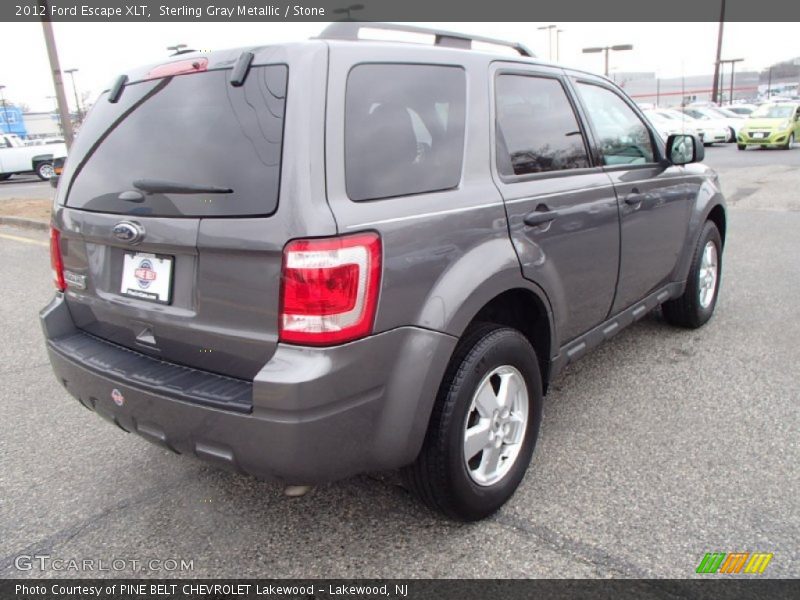 Sterling Gray Metallic / Stone 2012 Ford Escape XLT