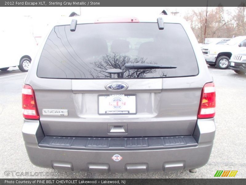 Sterling Gray Metallic / Stone 2012 Ford Escape XLT