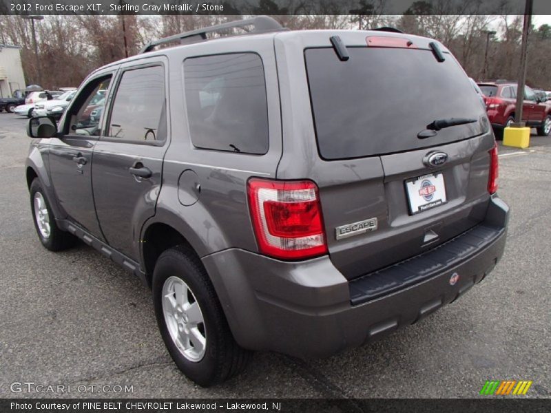 Sterling Gray Metallic / Stone 2012 Ford Escape XLT