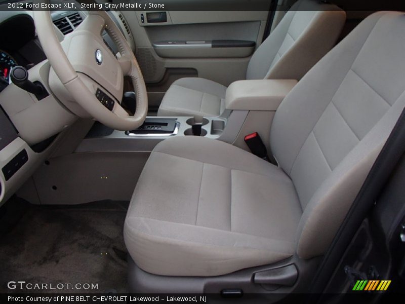 Sterling Gray Metallic / Stone 2012 Ford Escape XLT