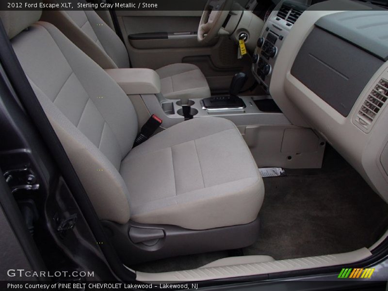 Sterling Gray Metallic / Stone 2012 Ford Escape XLT