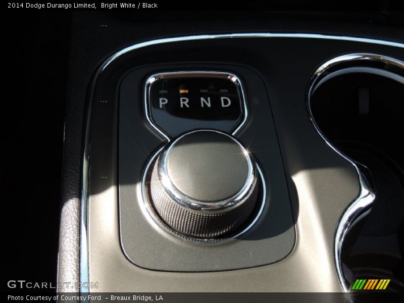 Bright White / Black 2014 Dodge Durango Limited