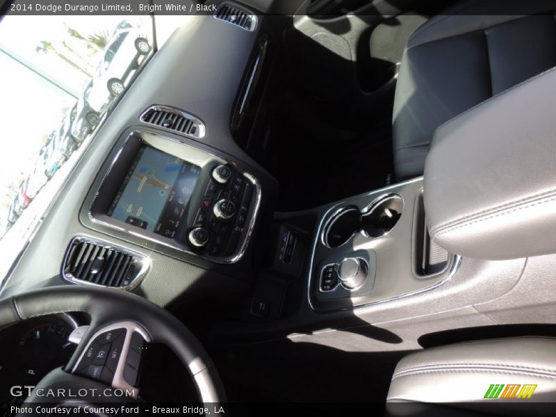 Bright White / Black 2014 Dodge Durango Limited
