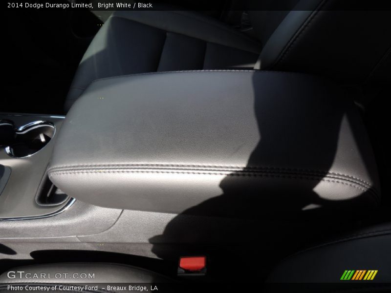 Bright White / Black 2014 Dodge Durango Limited