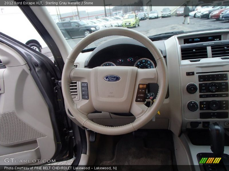 Sterling Gray Metallic / Stone 2012 Ford Escape XLT