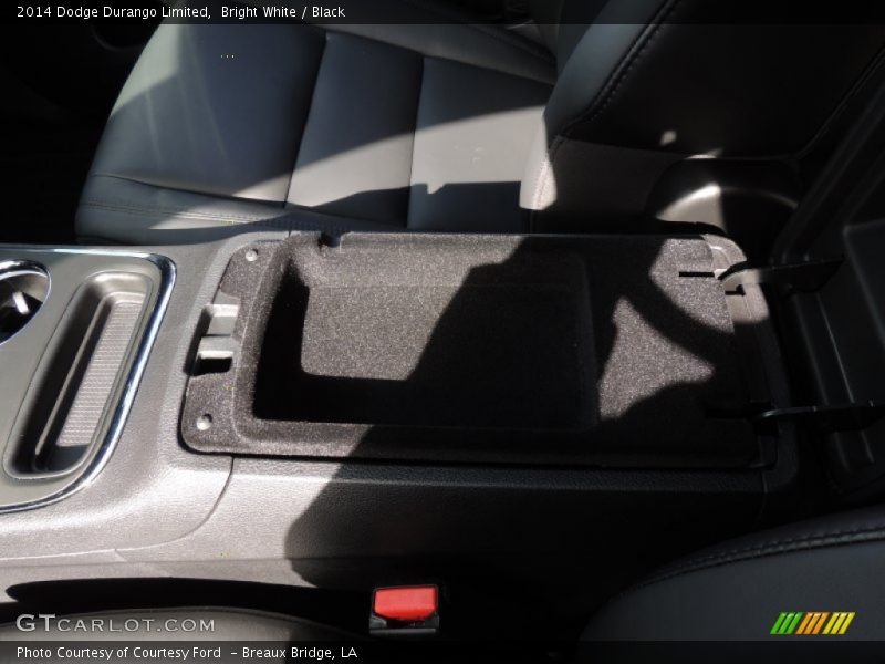 Bright White / Black 2014 Dodge Durango Limited