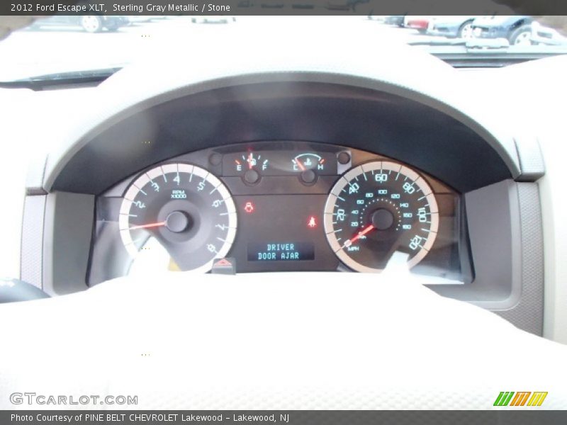 Sterling Gray Metallic / Stone 2012 Ford Escape XLT