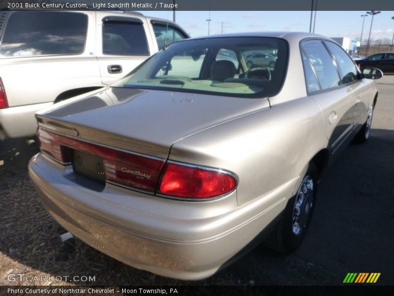 Light Sandrift Metallic / Taupe 2001 Buick Century Custom