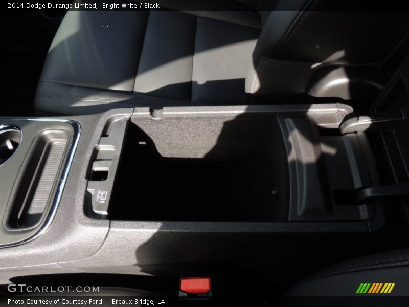Bright White / Black 2014 Dodge Durango Limited