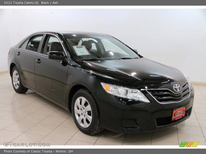 Black / Ash 2011 Toyota Camry LE