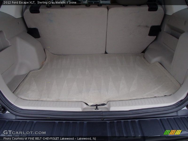 Sterling Gray Metallic / Stone 2012 Ford Escape XLT