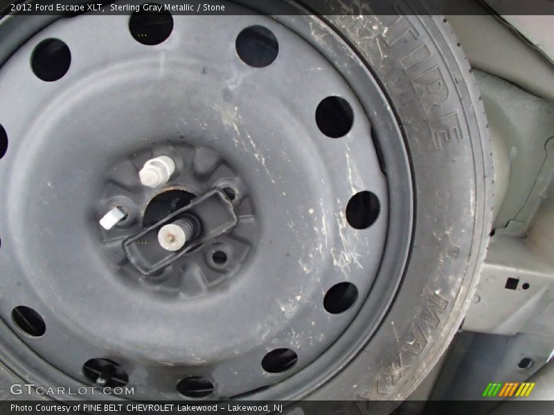 Sterling Gray Metallic / Stone 2012 Ford Escape XLT