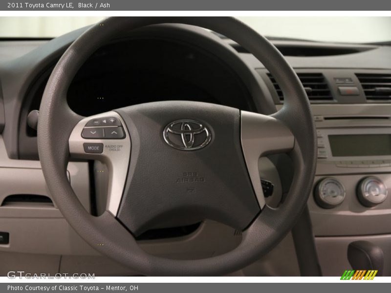 Black / Ash 2011 Toyota Camry LE