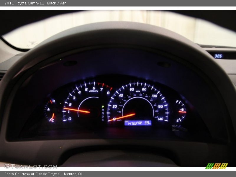 Black / Ash 2011 Toyota Camry LE